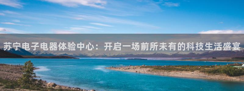 小艾电竞app下载官网：苏宁电子电器体验中心：开启一场前所未有的科技生活盛宴