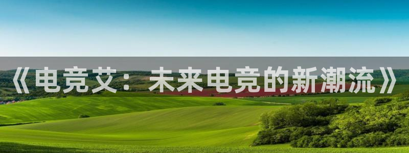 小艾电竞官网：《电竞艾：未来电竞的新潮流》